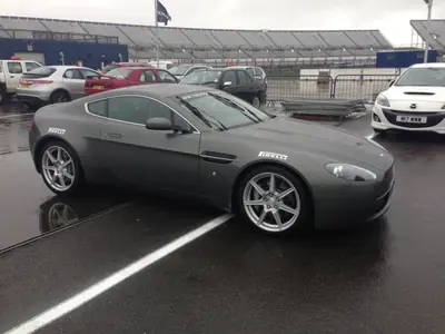 Aston Martin Vantage used for track driver coaching